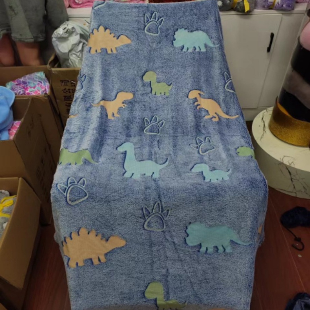 LumiBlanket™ – Stralend Slaapplezier voor Kleintjes - Glow in the dark deken