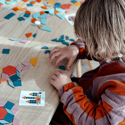 4Ever Wood™ | Geometrische Vormenpuzzel - Ontwikkel de creativiteit