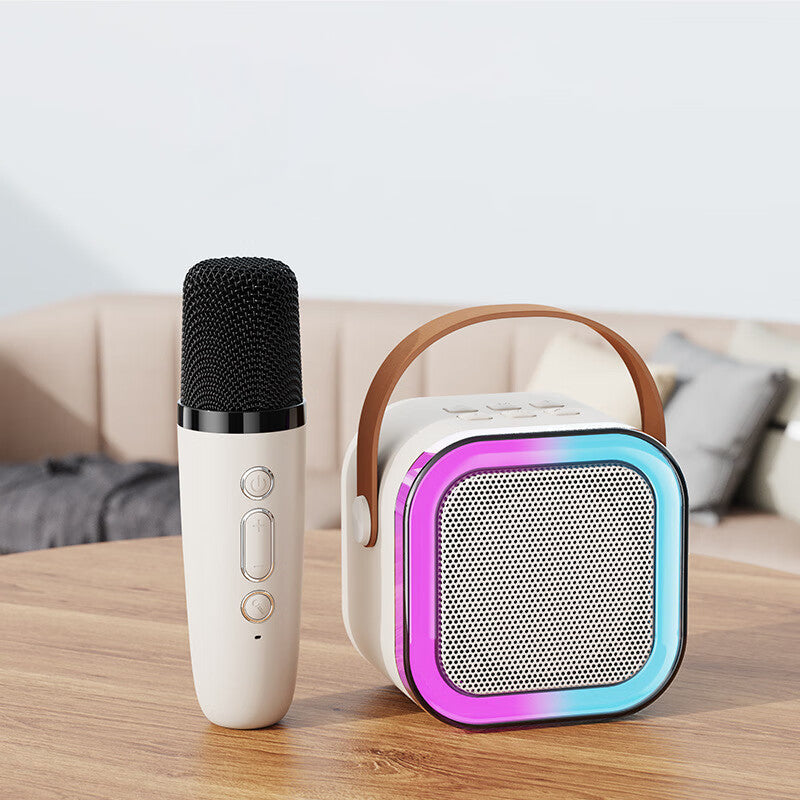 4Little | Mini karaoke set met draadloze microfoons