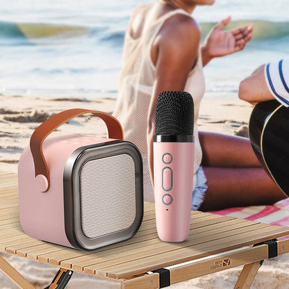 4Little | Mini karaoke set met draadloze microfoons