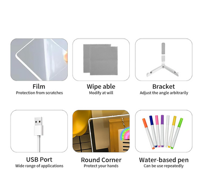 LumiBoard™ – Magisch Lichttekenbord - Creatief tekenen