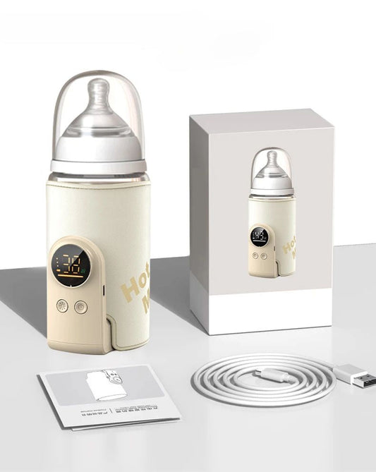 BabyThermo™ – Draadloze Melkverwarmer – Altijd Warm Klaar voor Gebruik