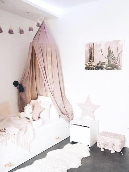 DreamVeil™ – Vintage Baby Hemel – Magische Canopy voor Kinderkamer