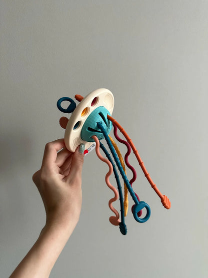 BabyPully™ – Montessori Zintuigen Speelgoed - Trek, Bijt en Ontdek