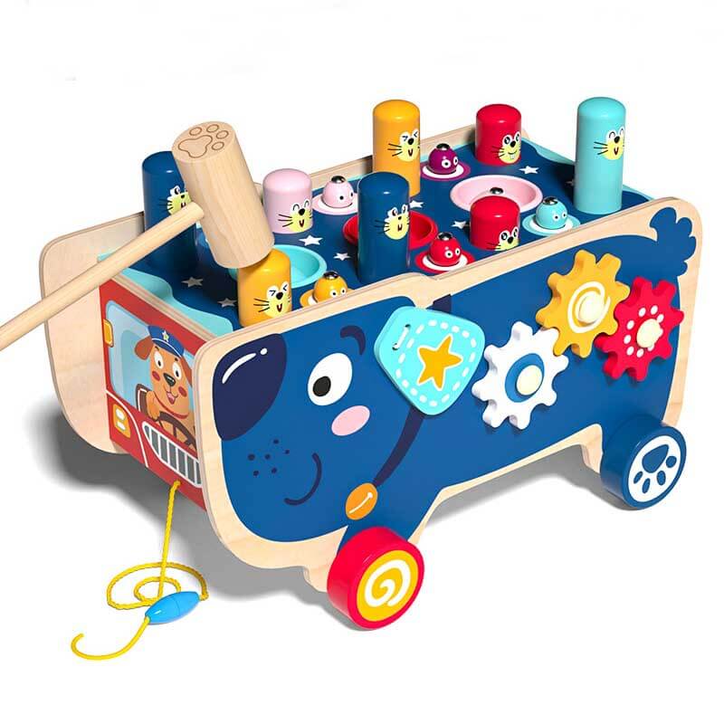 Bop & Beat™ – Spelen met ritme en beweging - Houten muziekspeelgoed