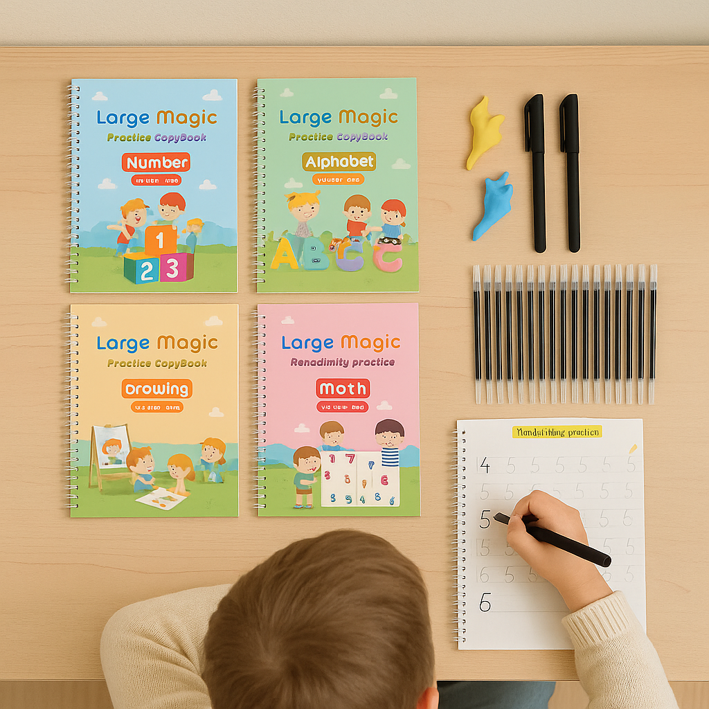 Calligraphy Book™ | De eerste kennismaking met schrijven - Schrijfboek