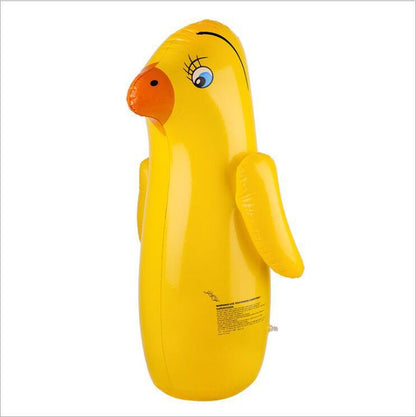 PunchPal™ – Cartoon Boksplezier voor Kinderen – Opblaasbare Speelgenoot
