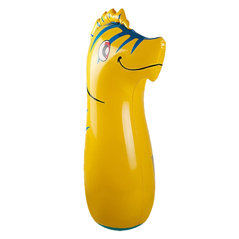 PunchPal™ – Cartoon Boksplezier voor Kinderen – Opblaasbare Speelgenoot