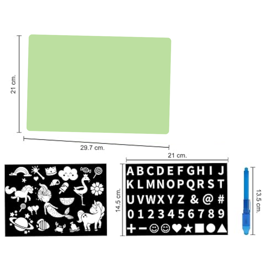 IllumiArt™ – Lichtbord voor tekenen en fantasie - creatief speelgoed