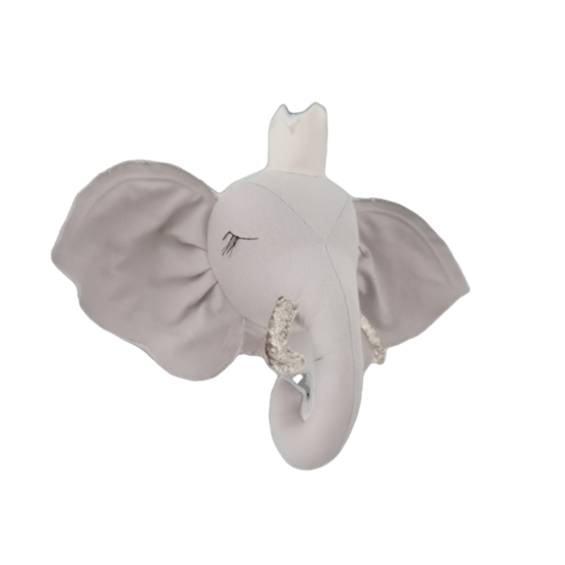 Wall Animals - Zachte Dierenwanddecoratie - Kinderkamer decoratie