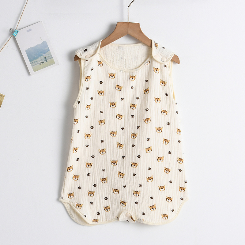 SleepBloom™ – Luchtige Musselin Zomerslaapzak – Baby Slaapcomfort Set