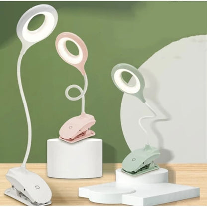 FlexiClipGlow™ – Dimbare LED Leeslamp met Klem – USB Oplaadbare Zwanenhals Lamp