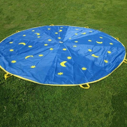 TeamWave™ – Rond Speel- en Bewegingsdoek – Kindvriendelijk Groepsspel Accessoire