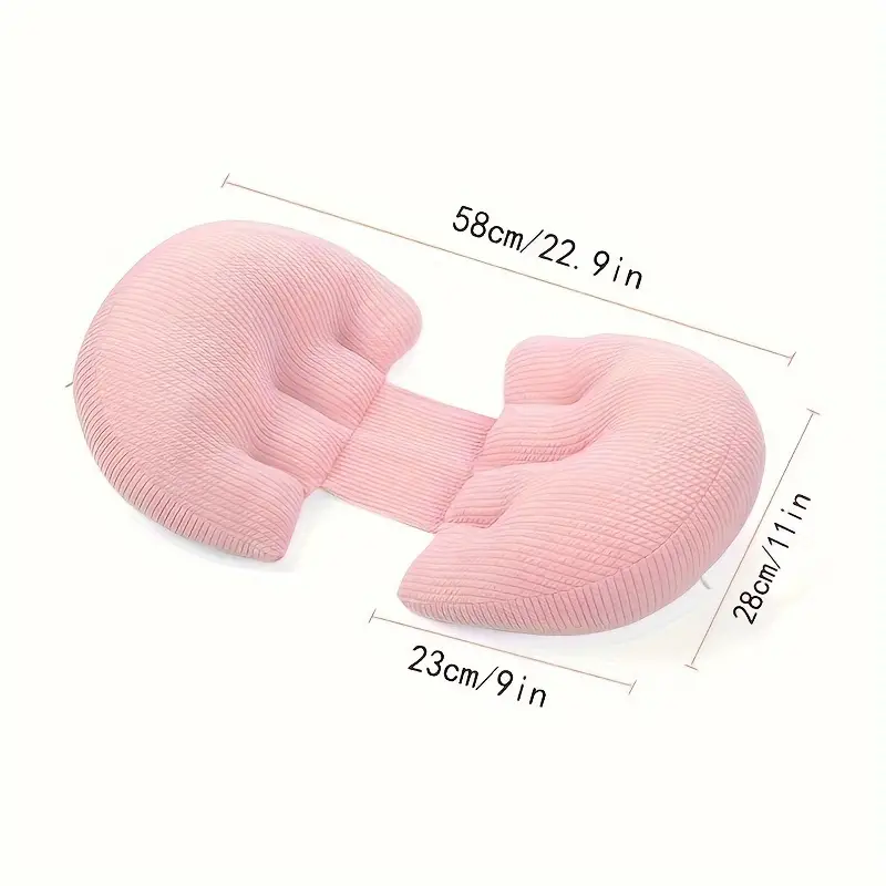 BellyDream™ – Ergonomisch Zwangerschapskussen – Volledige Ondersteuning Rustige Nachten