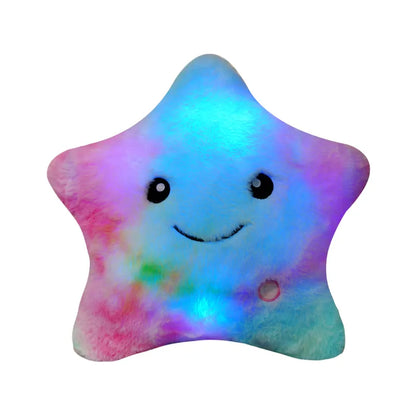 StarSnuggle™ – Lichtgevend LED Sterkussen – Magisch Nachtlamp Knuffelkussen
