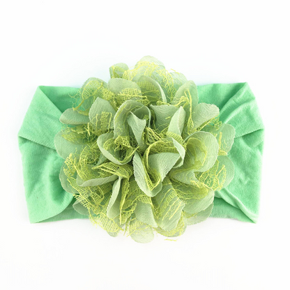 BloomBand™ – Zacht Elastisch Haarbandje met Bloem – Baby Accessoire Set