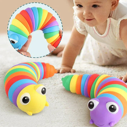 ColorCater™ – Kleurrijke rups die de zintuigen prikkelt - Baby Speelgoed