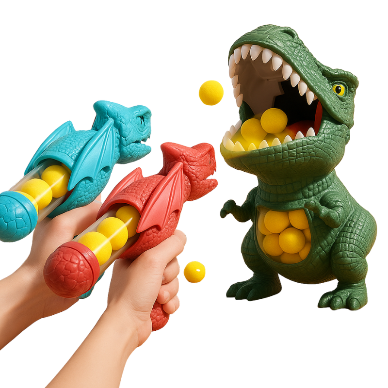 DinoBlitz™ – Spannendes Dinosaurier Wurfspiel – Actief Speelplezier voor Kinderen