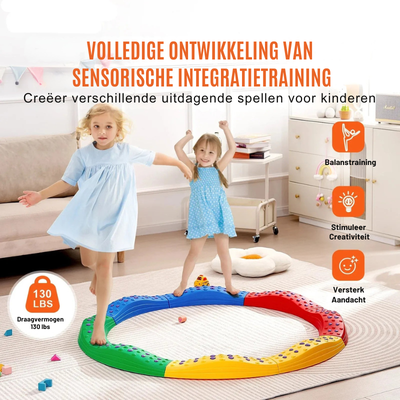 BalanceQuest™ – Creatieve Balansbaan voor Kinderen – Actief Speelplezier Set