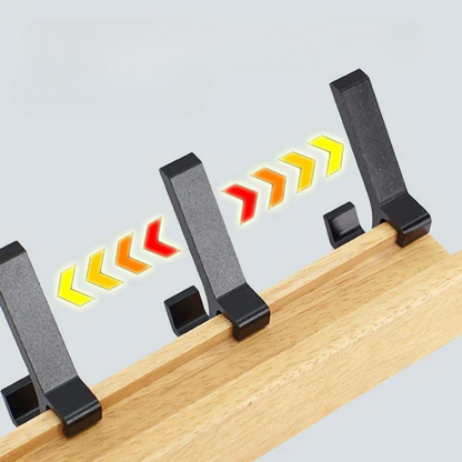 WallHook™ – Scandinavische Wandkapstok – Houten Wandgarderobe met Haken