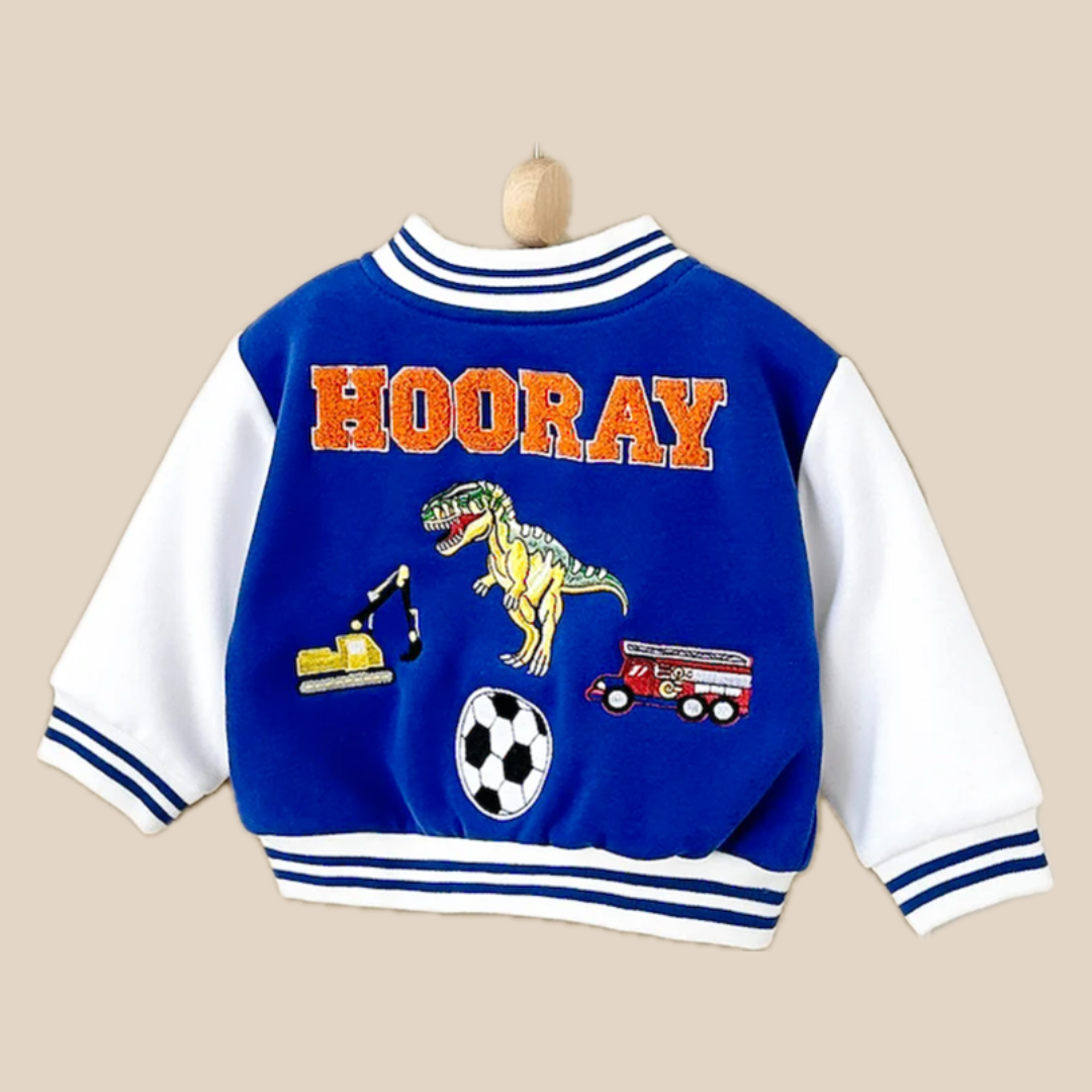 SportSprout™ – Stoere Baseball Jas voor Kinderen – Comfortabel Stijlvol Design