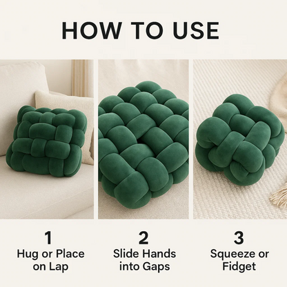 RustKubus™ – Kalmerende Diepe-Druk Ondersteuning – Verzwaard Sensorisch Kussen