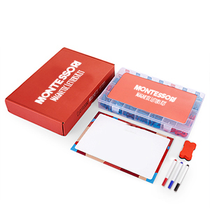 AlphaBox™ – Montessori Magnetisch Letterplezier – Educatief Speelgoed Set