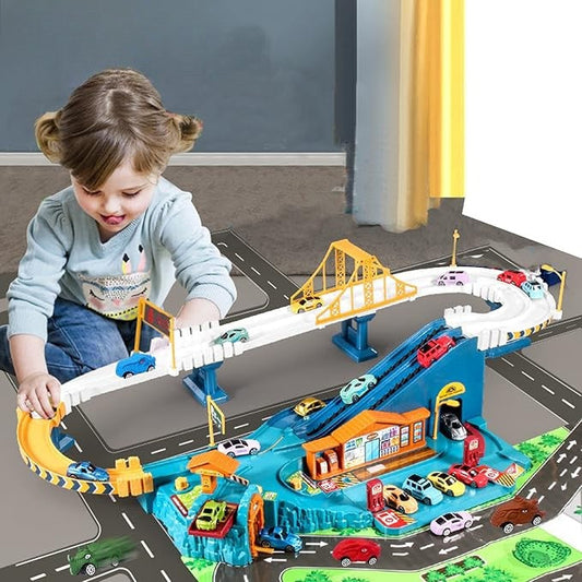 DinoRacers™ – Interactieve Auto Speelbaan met Dino’s – Educatief Raceplezier