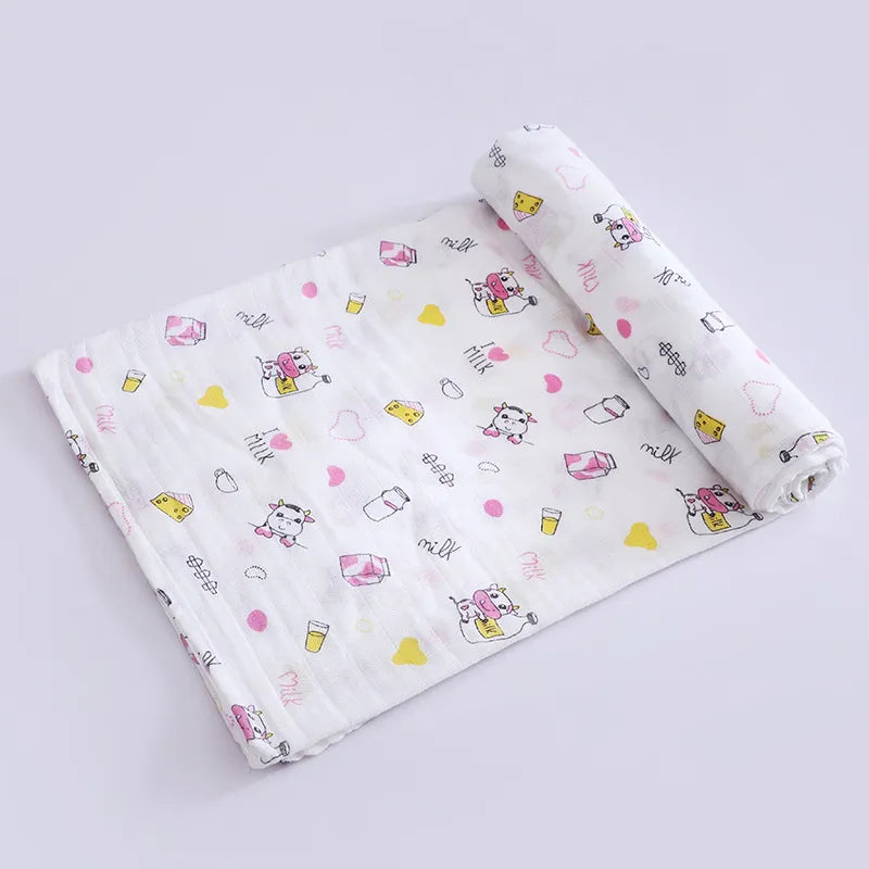 SnuggleCloth™ – Zacht Musselin Babydoek – Veelzijdige Comfortabele Wikkel
