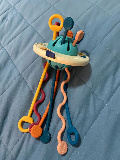 BabyPully™ – Montessori Zintuigen Speelgoed - Trek, Bijt en Ontdek