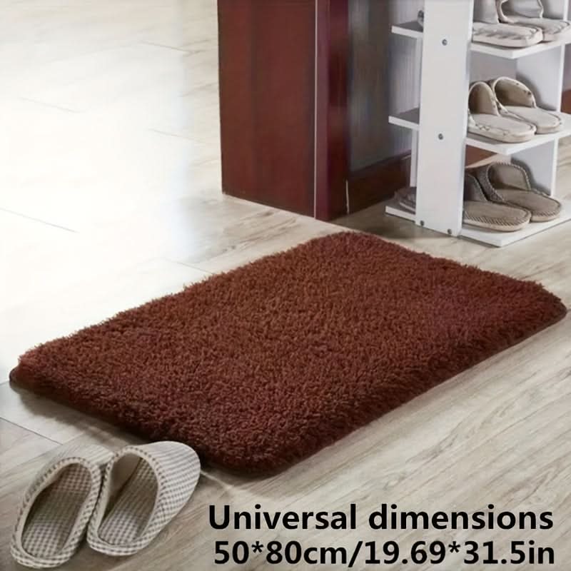 AquaSoftStripe™ – Dikke Absorberende Badmat – Antislip Badkamer Comfort