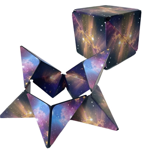 FlexoMorph™ – Magnetische Puzzelkubus met Eindeloze Vormen – Educatief Speelplezier