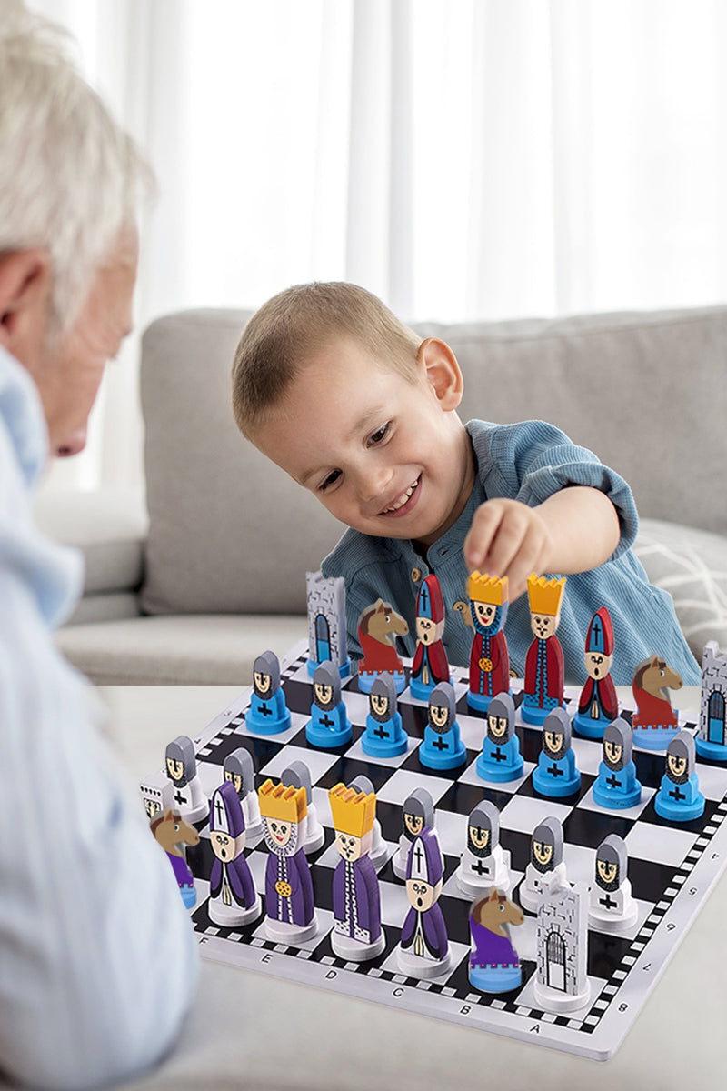 Checkmate Kids™ – Leer schaken – Strategisch spel voor jonge denkers