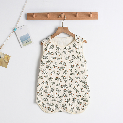 SleepBloom™ – Luchtige Musselin Zomerslaapzak – Baby Slaapcomfort Set