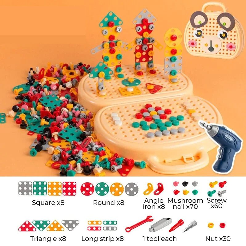 4Little | Buildmaster Gereedschapskist + Gratis Boor