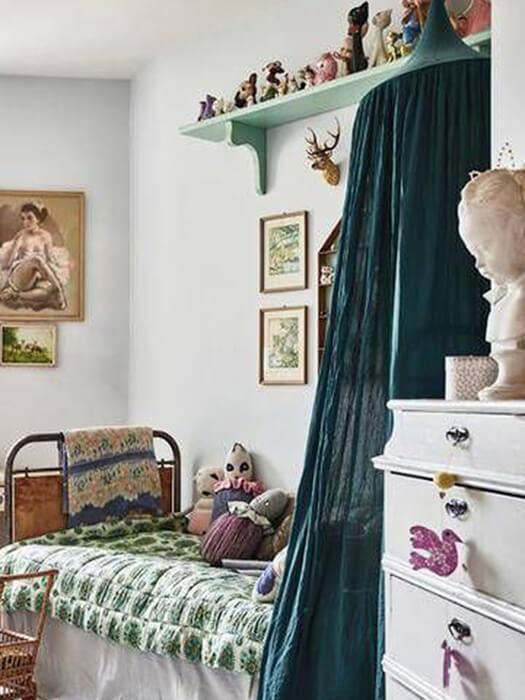 DreamHaven™ – Vintage Hemel voor Baby &amp; Kinderkamer – Luchtige Speel- en Slaapplek