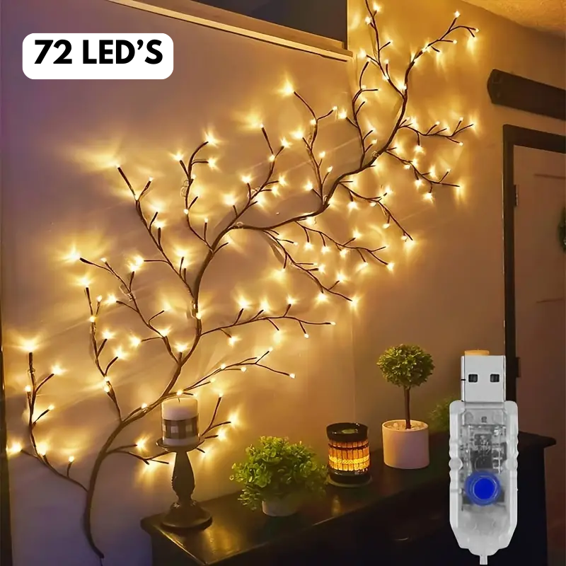 LumaBranch™ – LED Wilgentaklamp – Sfeervolle Decoratieve Verlichting