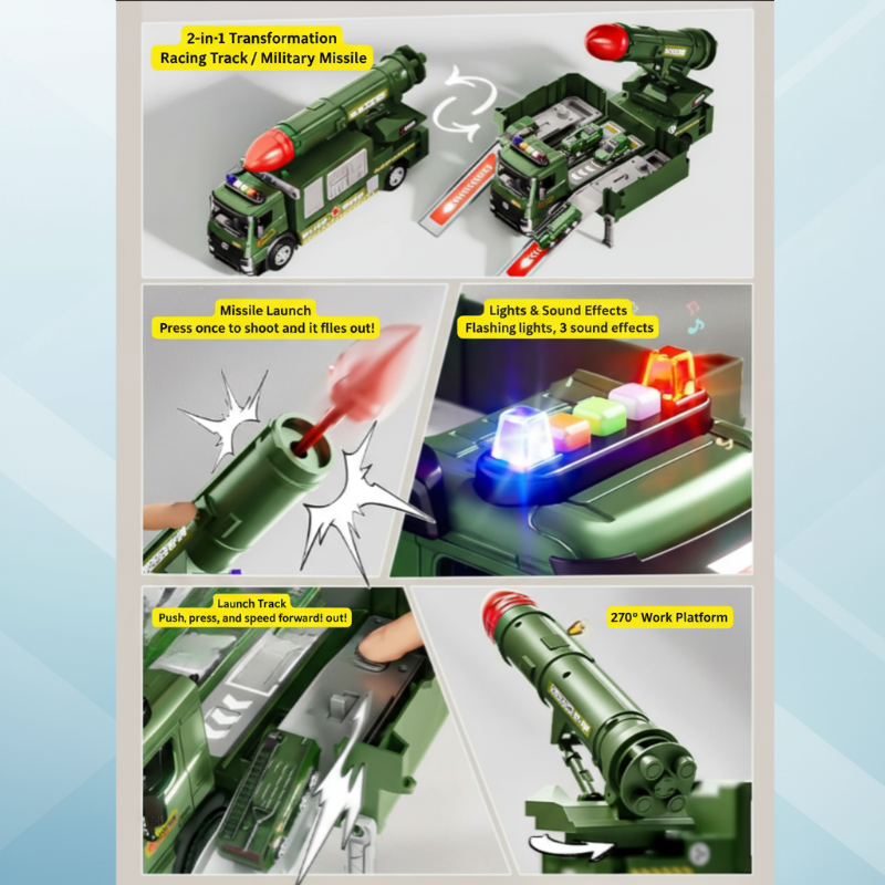 StormRover™ – Innovatief Robuust – Militaire Speelgoedtruck