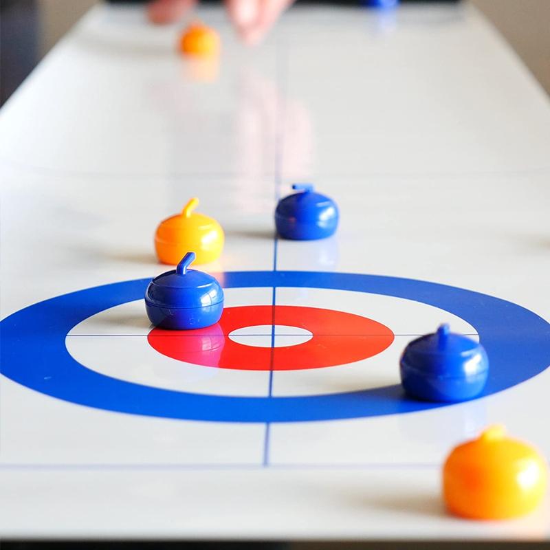 MiniCurling™ - Het Ultieme Indoor Curling Spel voor het Hele Gezin!