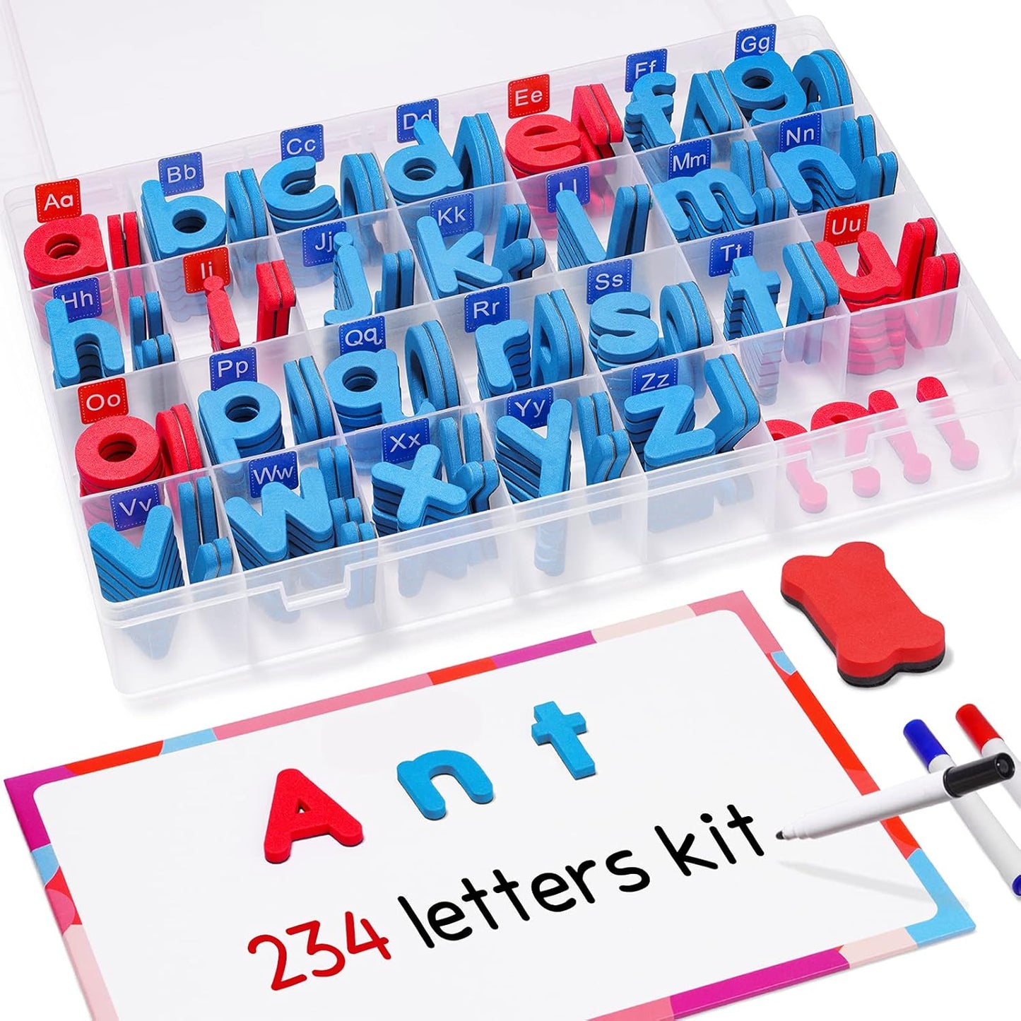 AlphaBox™ – Montessori Magnetisch Letterplezier – Educatief Speelgoed Set