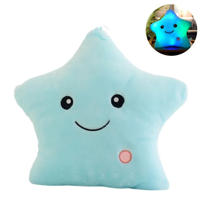 StarSnuggle™ – Lichtgevend LED Sterkussen – Magisch Nachtlamp Knuffelkussen