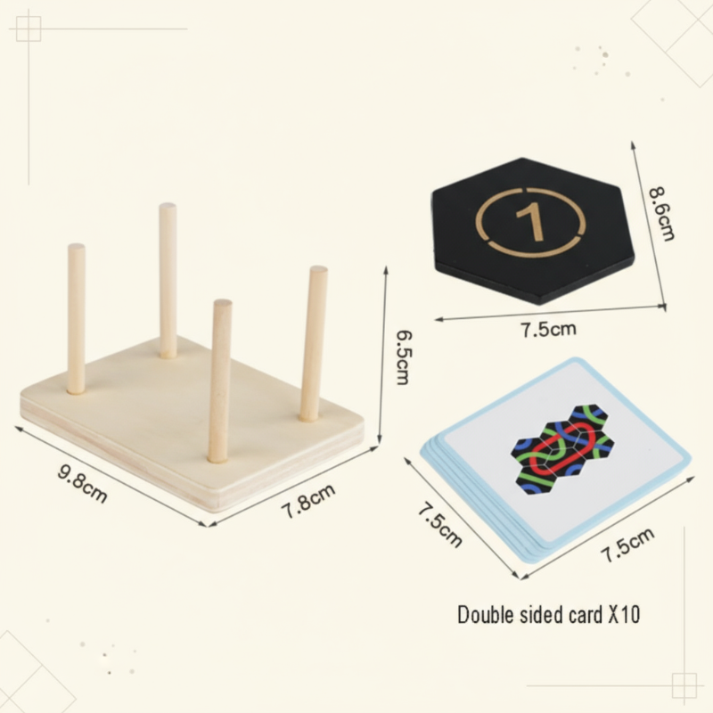 PuzzleBuild™ – Educatief familiespel – Vorm- en Nummer Sorteerspel