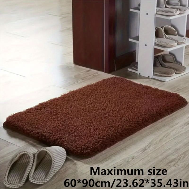 AquaSoftStripe™ – Dikke Absorberende Badmat – Antislip Badkamer Comfort