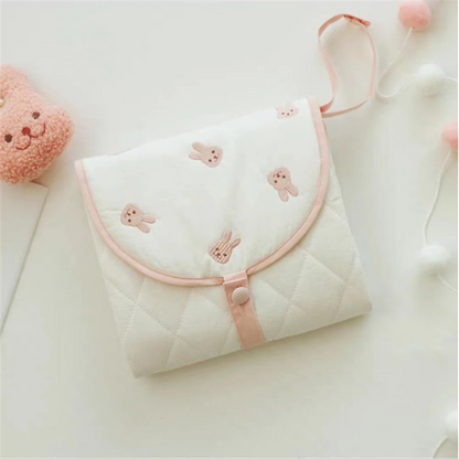 BearFold™ – Opvouwbare Baby Verschoonmat – Praktische Berenmotief Onderlegger