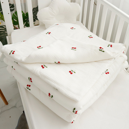 SnuggleDry™ – Zacht Musselin Baby Badhanddoek – Comfortabele Droogdoek voor Kleintjes