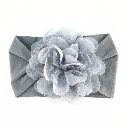 BloomBand™ – Zacht Elastisch Haarbandje met Bloem – Baby Accessoire Set