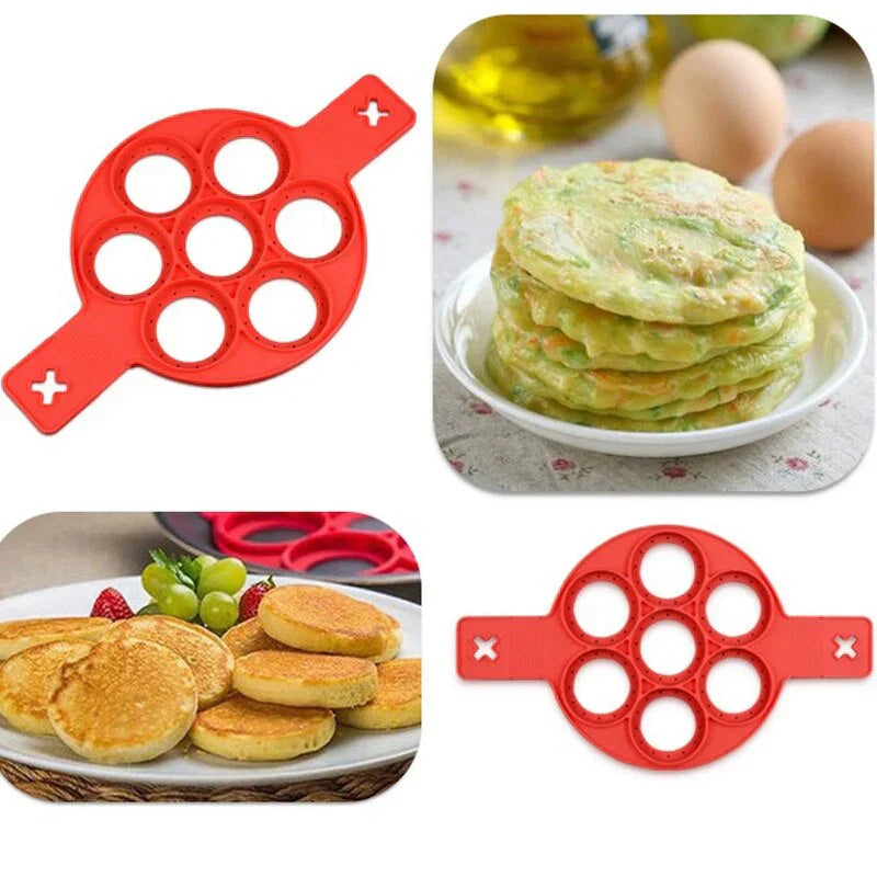 RoundMold™ – Siliconen Bakring – Perfecte Pfannkuchen en Eivorm