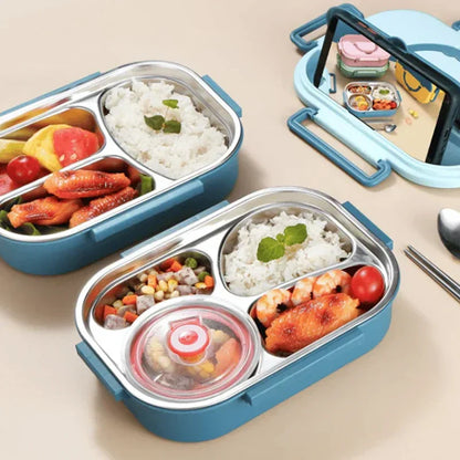 ThermoBox™ – Geïsoleerde Lunchbox – Lekvrije RVS Maaltijdbox