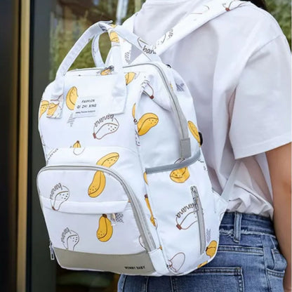 CarryEase™ – Grote Verzorgingsrugzak voor Ouders – Praktische Baby Organizer Tas