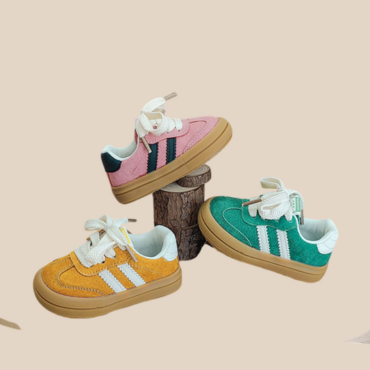 StepBloom™ – Trendy Babysneakers met Veters – Comfortabele Eerste Schoentjes